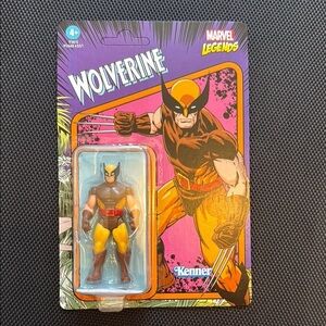 Marvel Legends Wolverine Figure in Yellow and Brown